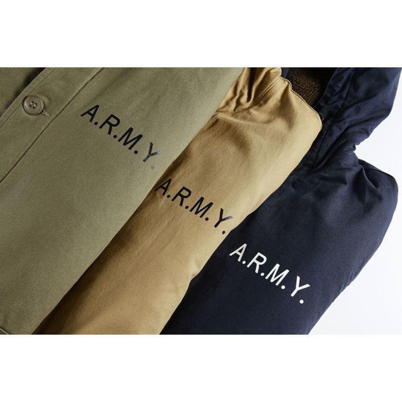 ARMY 厚手 N 1  ロングタイプ デッキダウンジャケット