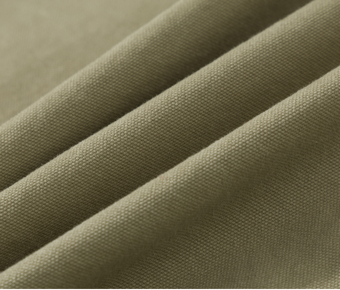 2色展開　フェイクパッチコットンキャンバススラックスパンツ