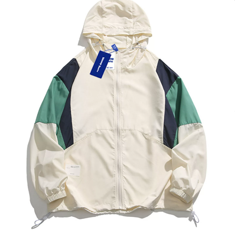 ゆったり感UPF50+配色UVカット服