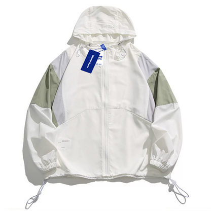 ゆったり感UPF50+配色UVカット服