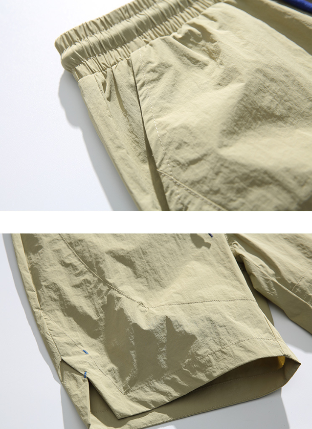 吸汗速乾シンプル無地ショートパンツ