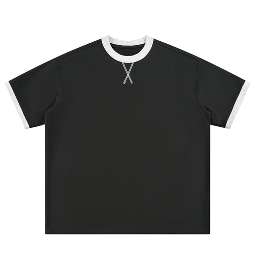 SORONA接触冷感配色Ｔシャツ