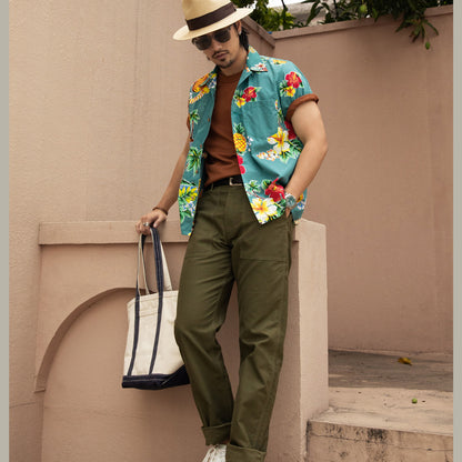 BLUE HAWAII　アロハシャツ