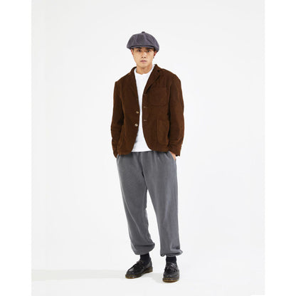 2色展開　コーデュロイフレンチワークジャケット