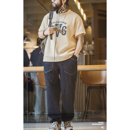 ミリタリー・AVGフライングタイガース刺繍Tee