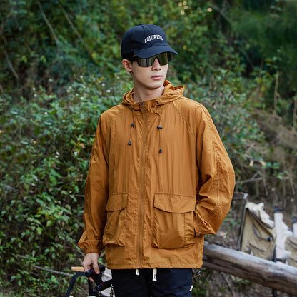 UPF50+アイスシルク日焼け服4色