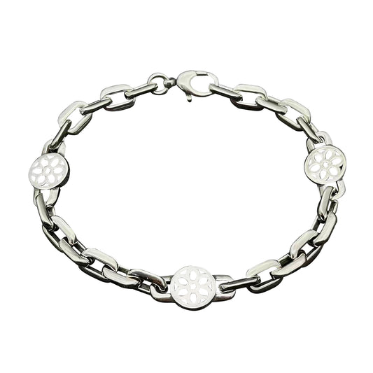 桜柄喜平ブレスレット