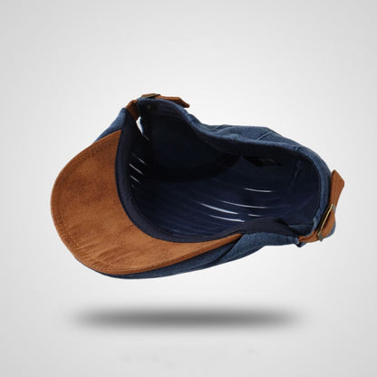 エスニック風配色ウオッシュキャップ