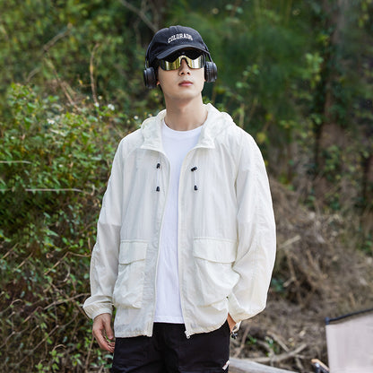 UPF50+アイスシルク日焼け服4色