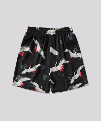 オープンカラー アロハシャツ＆ショートパンツ セットアップ
