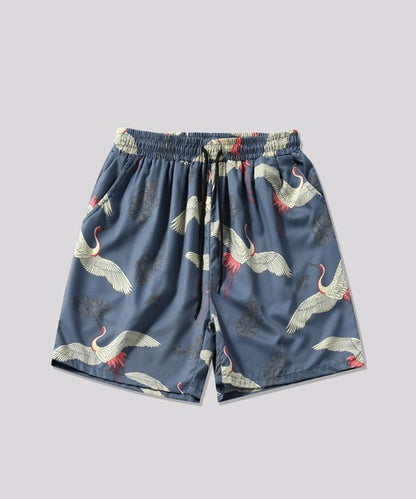 オープンカラー アロハシャツ＆ショートパンツ セットアップ