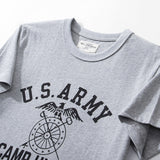 夏新作210g アメカジ USA ARMYプリントTシャツ