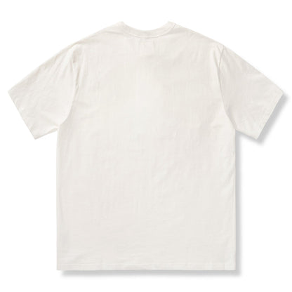 【大人気】ウォッシュド加工　ヘビーウェイト半袖ヘンリーTシャツ