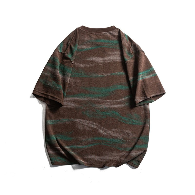 大人ファッション迷彩コットンＴee