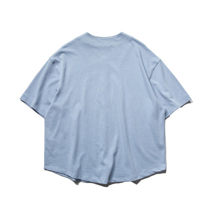 cityboyVネックソリッドカラーシャツ