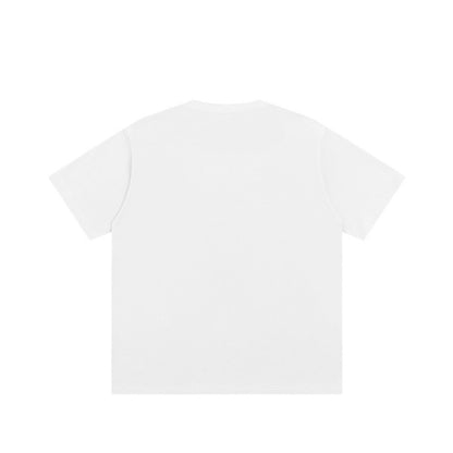 猫プリントシンプルＴシャツ2色