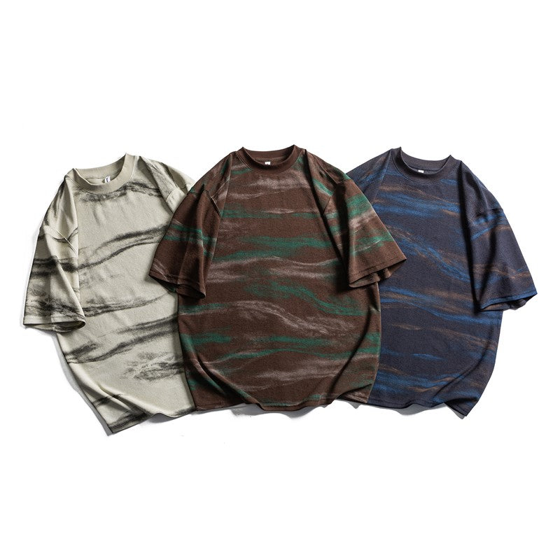 大人ファッション迷彩コットンＴee