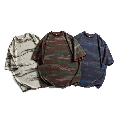 大人ファッション迷彩コットンＴee