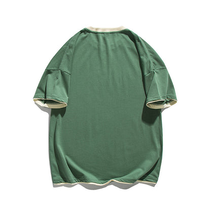 清新合わせやすいプリントTシャツ