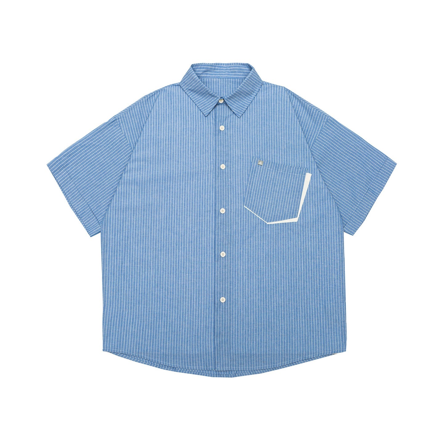 定番ストラップ柄ショートスリーブシャツ