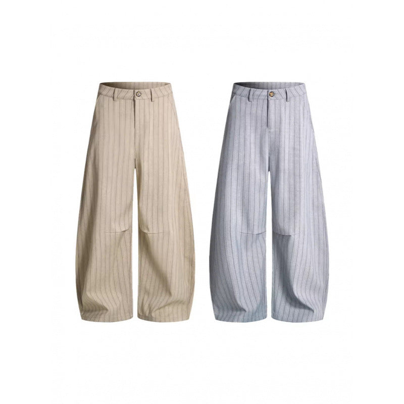 定番ストラップ柄ワイドパンツ2色