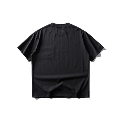 ポケット刺繍大人シンプルコットンＴシャツ