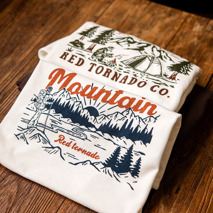 「Outdoor Leisure」シリーズ　プリントヘビーウエイトTシャツ
