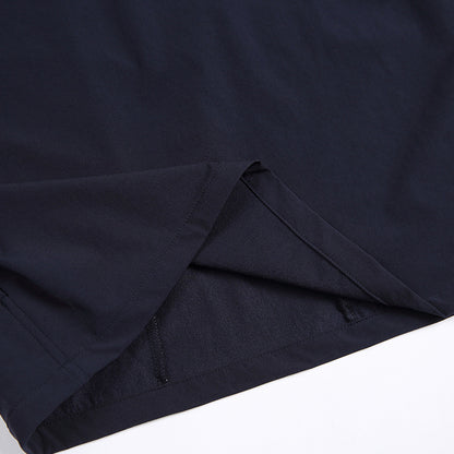 ファッション切り替えポケット半袖Tシャツ