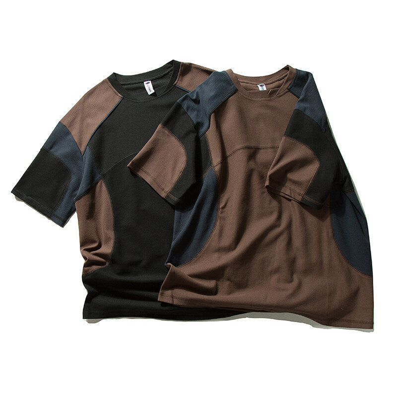 切り替え配色半袖Ｔシャツ