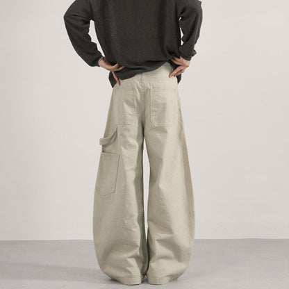 cleanfitシンプル無地カーゴパンツ