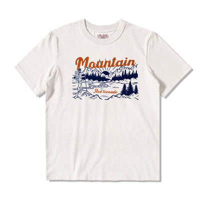 「Outdoor Leisure」シリーズ　プリントヘビーウエイトTシャツ