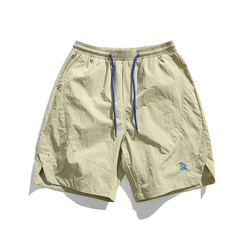 吸汗速乾シンプル無地ショートパンツ