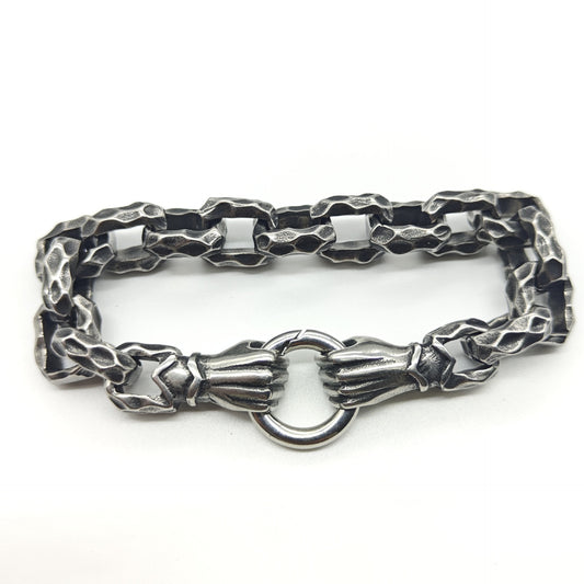 高級感キューバンリンク・ブレスレット