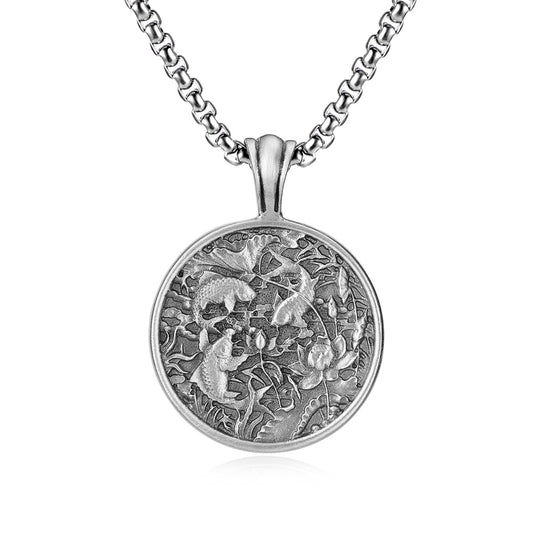 金魚コインメンズペンダント