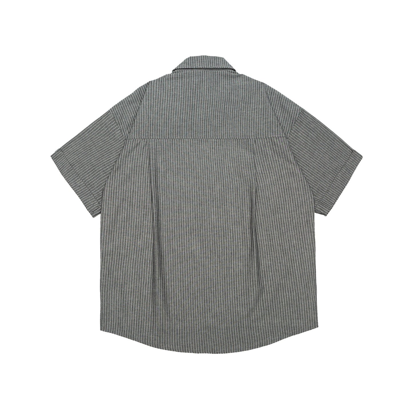 定番ストラップ柄ショートスリーブシャツ