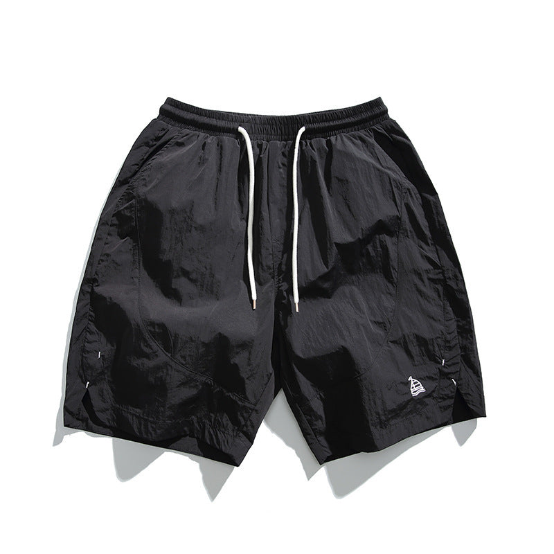 吸汗速乾シンプル無地ショートパンツ