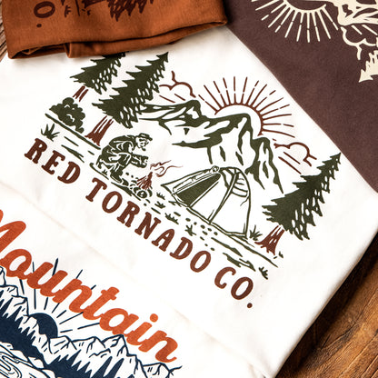 「Outdoor Leisure」シリーズ　プリントヘビーウエイトTシャツ