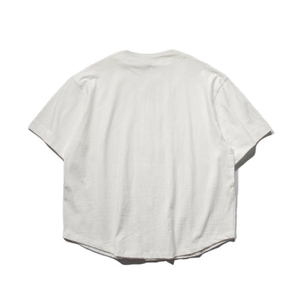 cityboyVネックソリッドカラーシャツ