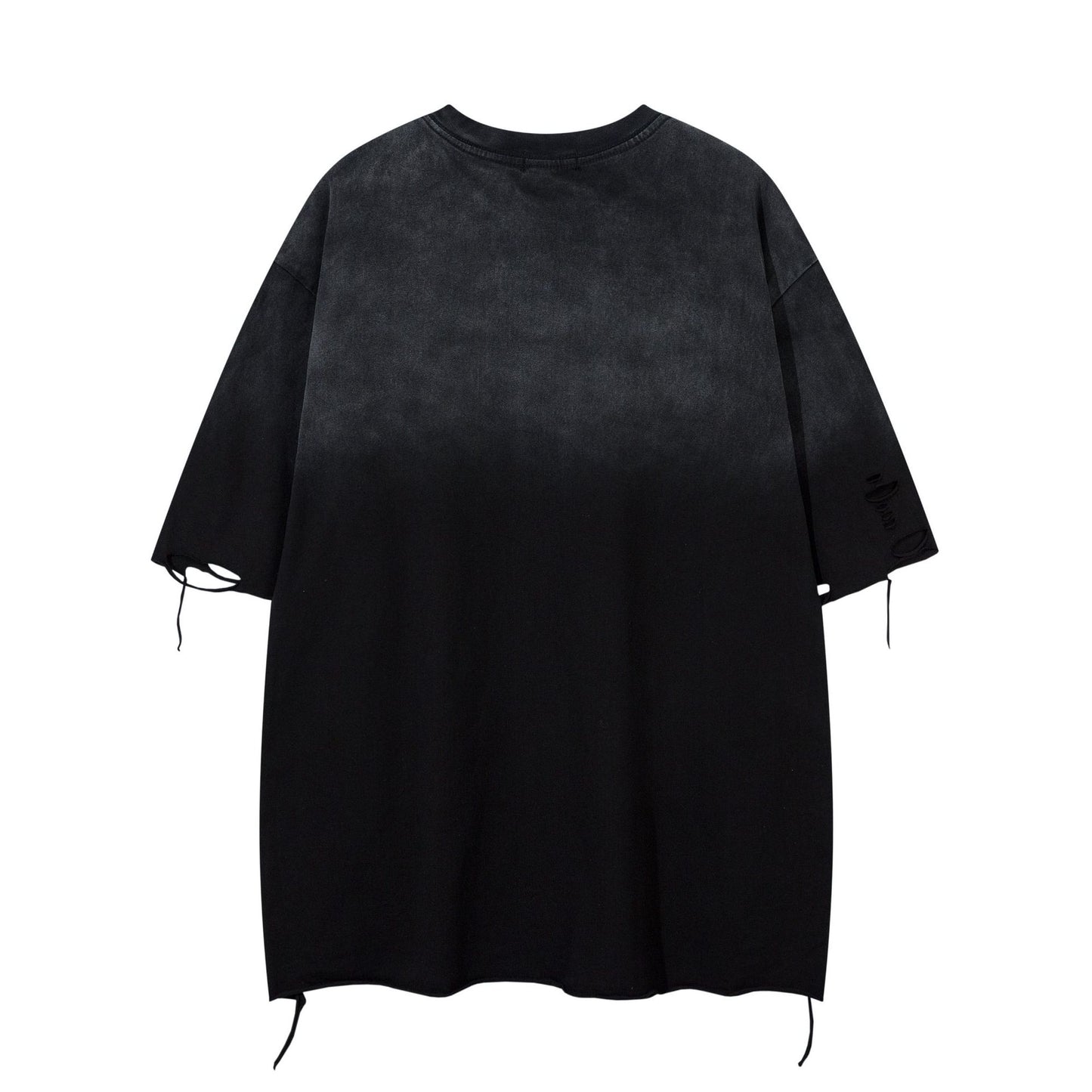 ダメージ加工人気グラデーションＴシャツ