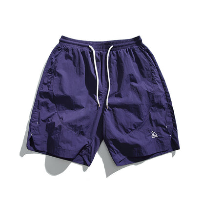 吸汗速乾シンプル無地ショートパンツ