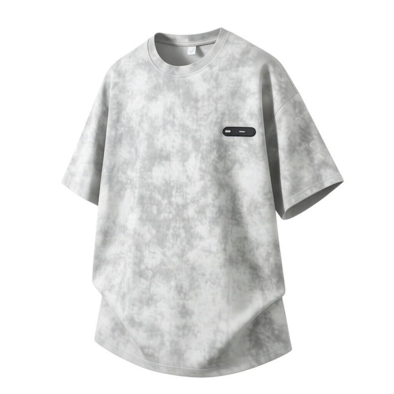 タイダイ染2点セット　Ｔシャツ+ショートパンツ