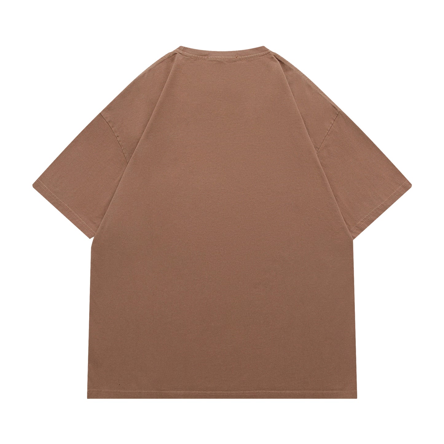 アメカジ紫グラデーションプリントT シャツ
