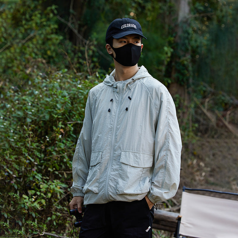 UPF50+アイスシルク日焼け服4色