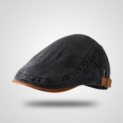 エスニック風配色ウオッシュキャップ