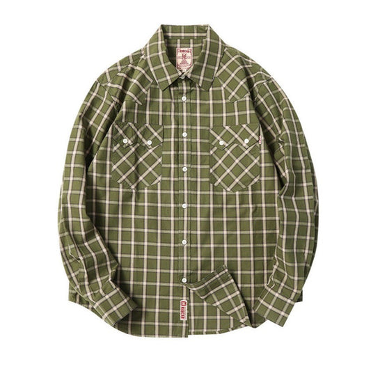 100% Cotton American Casual Vintage Check Shirt