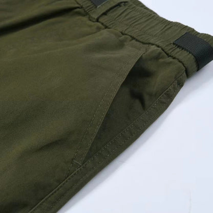 ベルト付き  ミリタリーショートパンツ