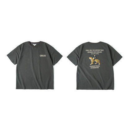 ヘビーウェイト　タタミステッチ刺繍Tシャツ