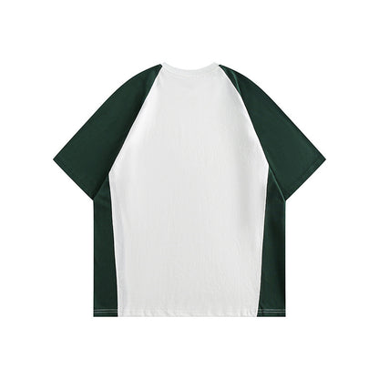 アルファベット配色切り替えTシャツ