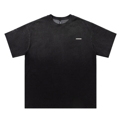 グラデーションアルファベット半袖Tシャツ