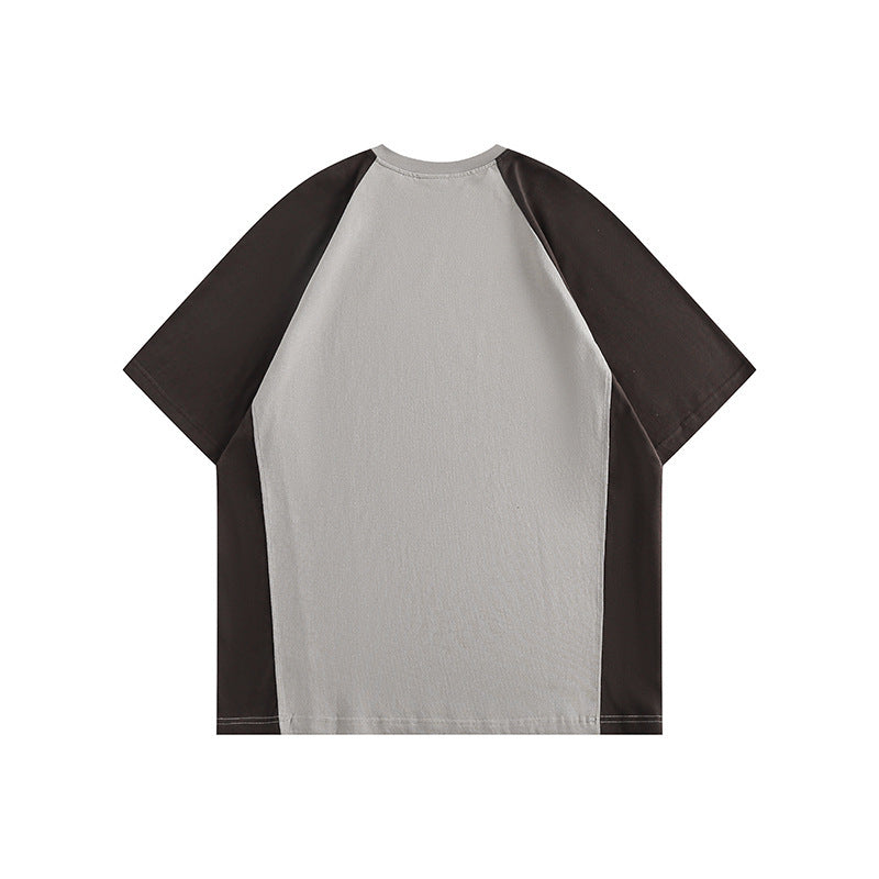アルファベット配色切り替えTシャツ